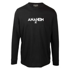 Anaheim Ducks Levelwear Oscar City Capsule Long Sleeve T-Shirt - Black | NHL on sale
