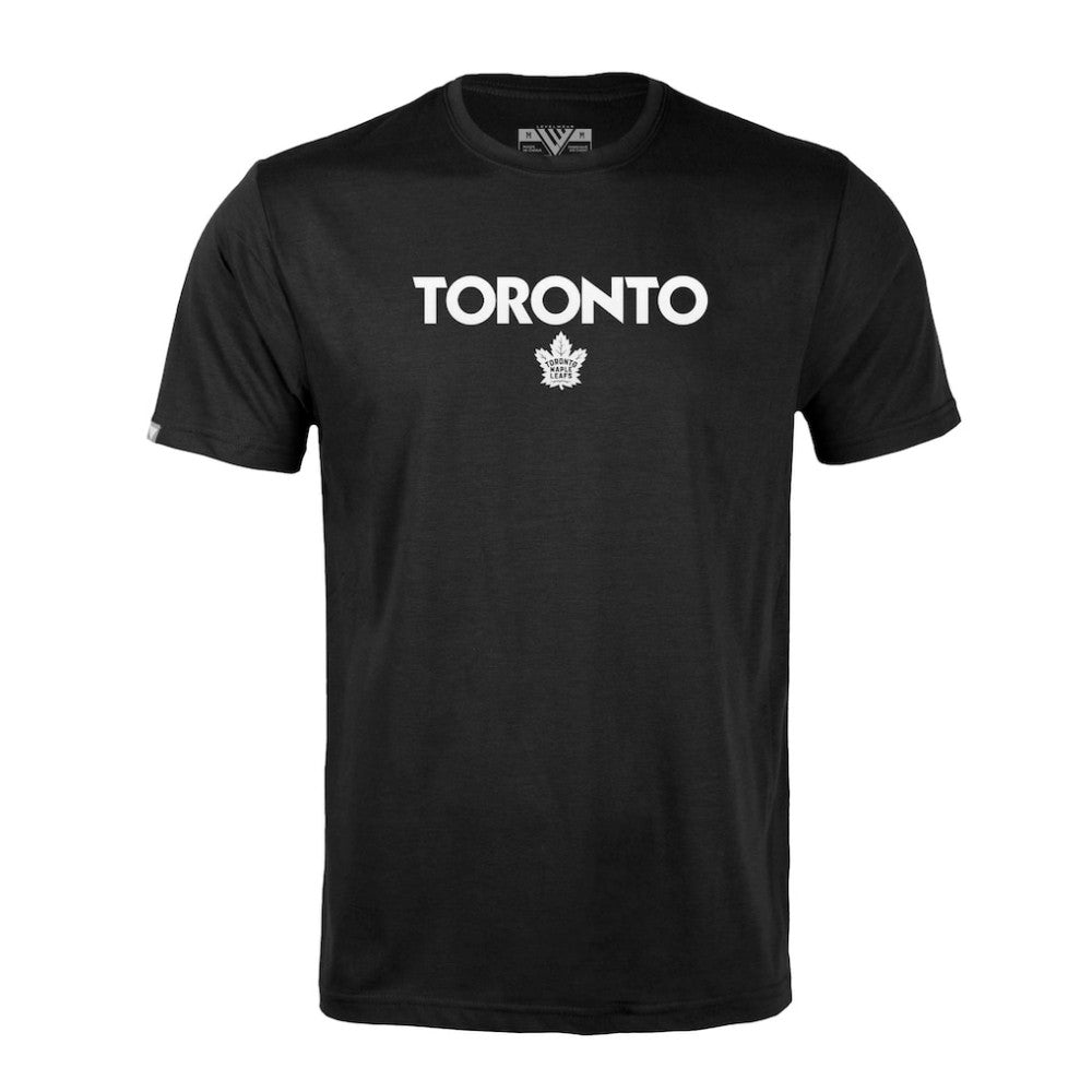 Toronto Maple Leafs Levelwear Richmond City Capsule T-Shirt - Black | NHL online