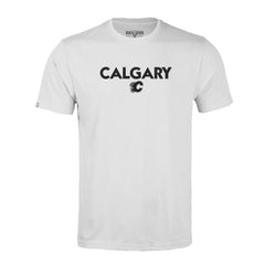 Calgary Flames Levelwear Richmond City Capsule T-Shirt - White | NHL sale