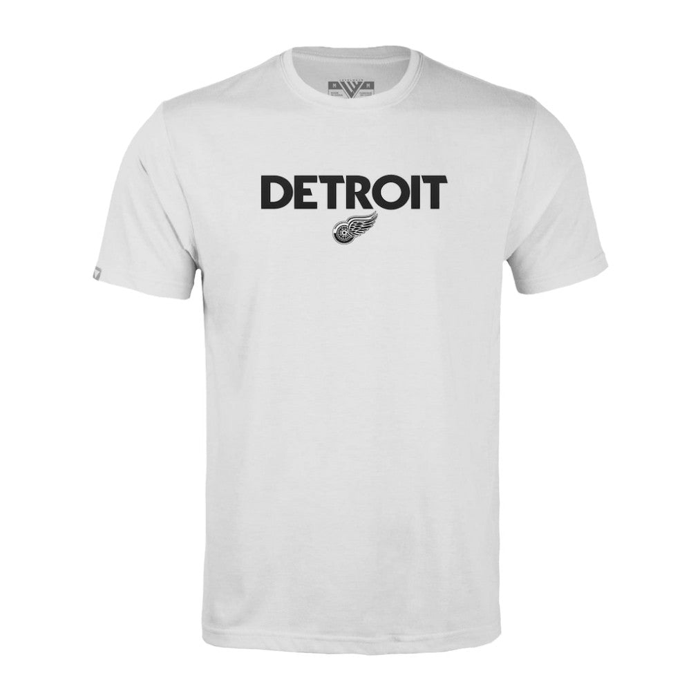 Detroit Red Wings Levelwear Richmond City Capsule T-Shirt - White | NHL online