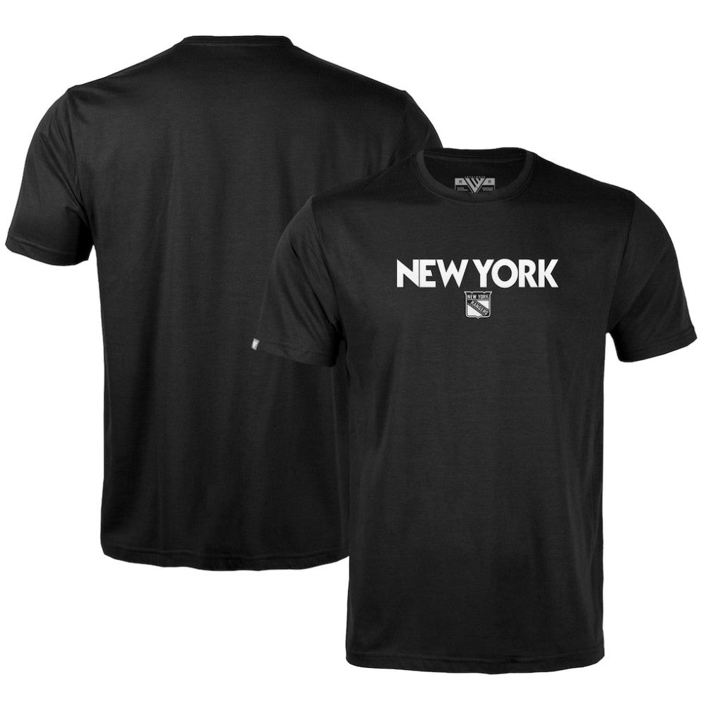 New York Rangers Levelwear Richmond City Capsule T-Shirt - Black | NHL Lifestyle