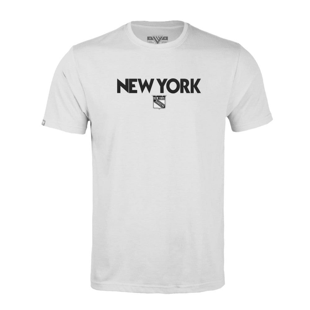 New York Rangers Levelwear Richmond City Capsule T-Shirt - White | NHL discount