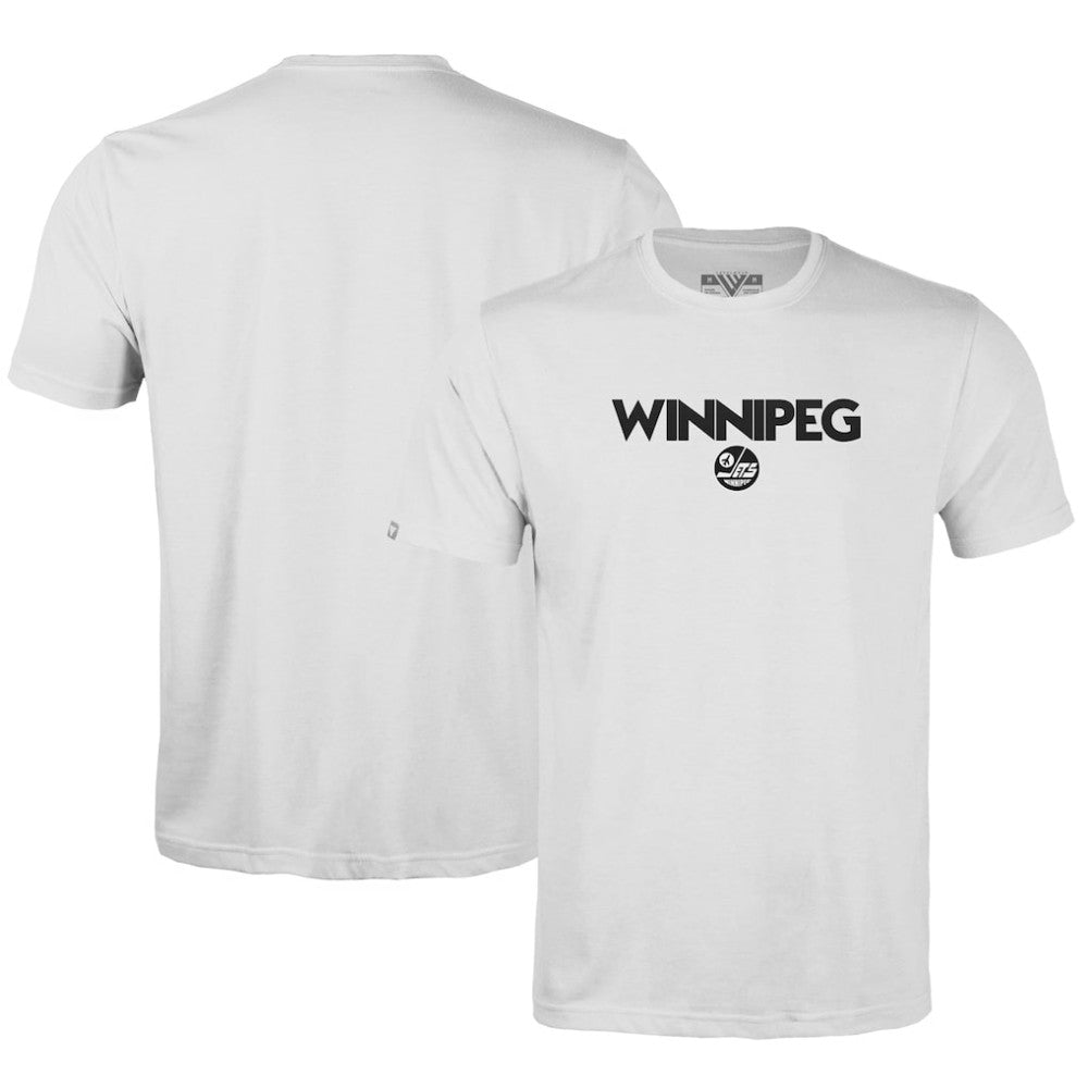 Winnipeg Jets Levelwear Richmond City Capsule T-Shirt - White | NHL online