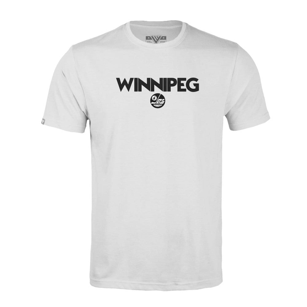 Winnipeg Jets Levelwear Richmond City Capsule T-Shirt - White | NHL online