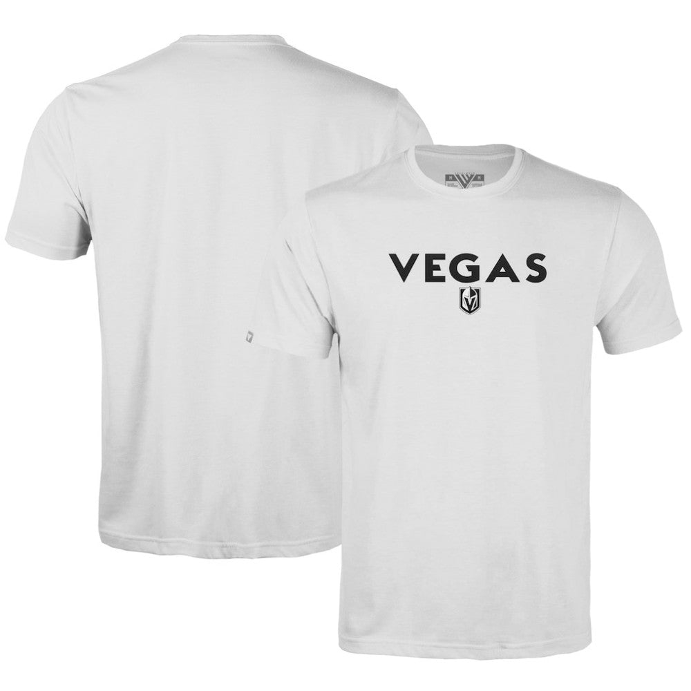 Vegas Golden Knights Levelwear Richmond City Capsule T-Shirt - White | NHL Clearance