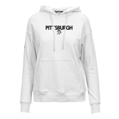 Pittsburgh Penguins Levelwear Women's Adorn City Capsule Pullover Hoodie - White | NHL discount
