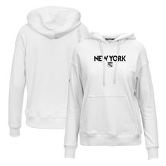 New York Rangers Levelwear Women's Adorn City Capsule Pullover Hoodie - White | NHL online