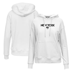 New York Islanders Levelwear Women's Adorn City Capsule Pullover Hoodie - White | NHL sale
