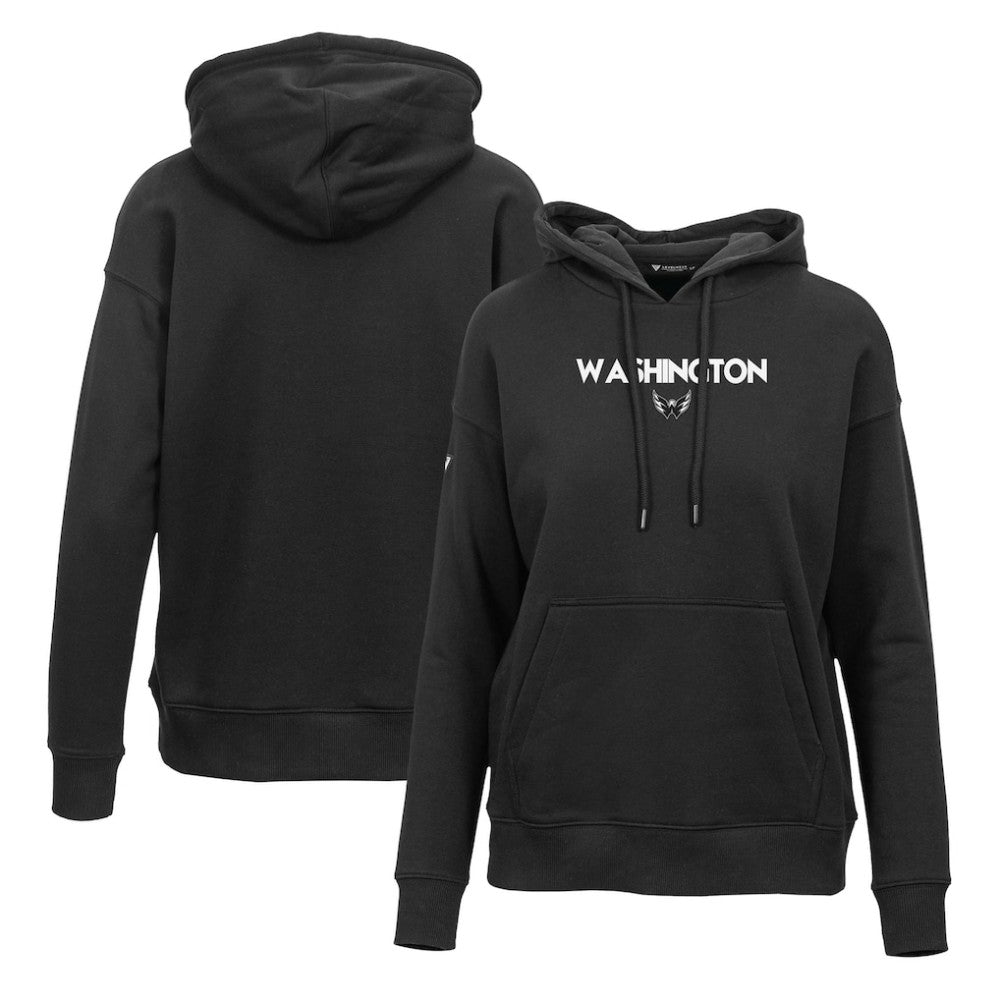 Washington Capitals Levelwear Women's Adorn City Capsule Pullover Hoodie - Black | NHL on sale