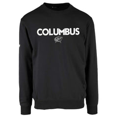Columbus Blue Jackets Levelwear Zane City Capsule Pullover Sweatshirt - Black | NHL Clearance