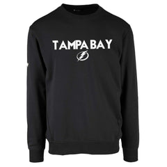 Tampa Bay Lightning Levelwear Zane City Capsule Pullover Sweatshirt - Black | NHL Clearance