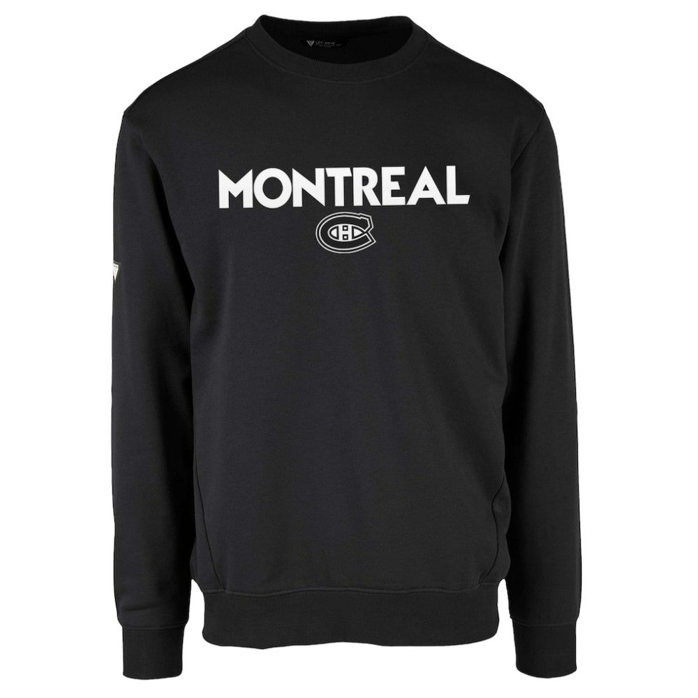 Montreal Canadiens Levelwear Zane City Capsule Pullover Sweatshirt - Black | NHL discount
