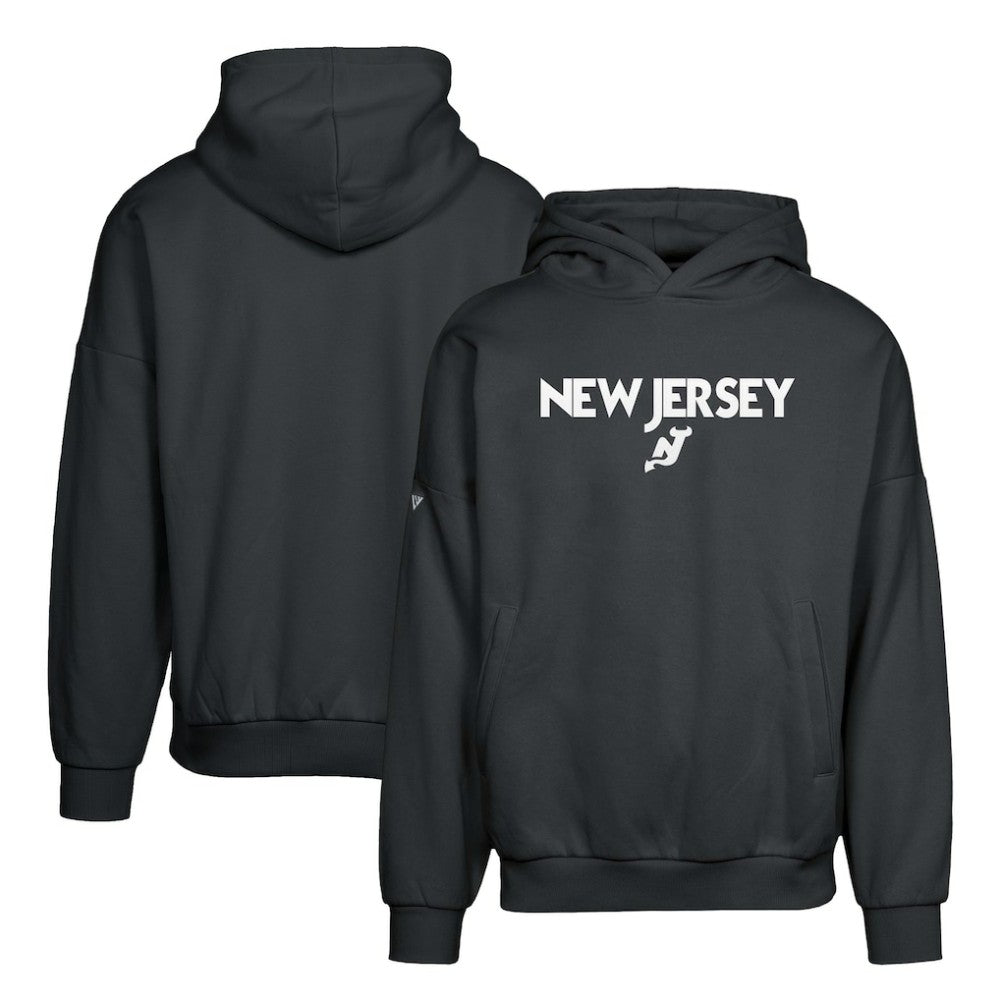 New Jersey Devils Levelwear Contact City Capsule Pullover Hoodie - Black | NHL on sale