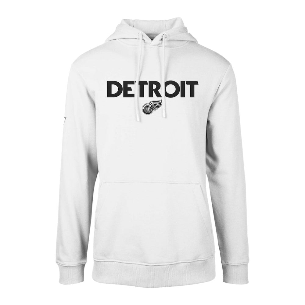Detroit Red Wings Levelwear Podium City Capsule Pullover Hoodie - White | NHL online