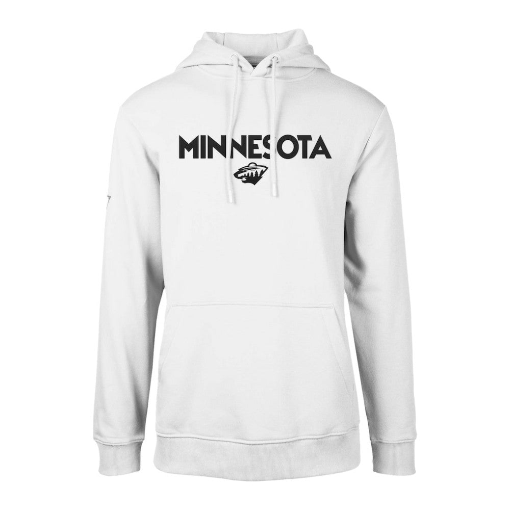 Minnesota Wild Levelwear Podium City Capsule Pullover Hoodie - White | NHL Lifestyle