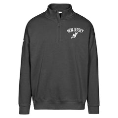 New Jersey Devils Levelwear Murray City Capsule Quarter-Zip Sweatshirt - Black | NHL Clearance
