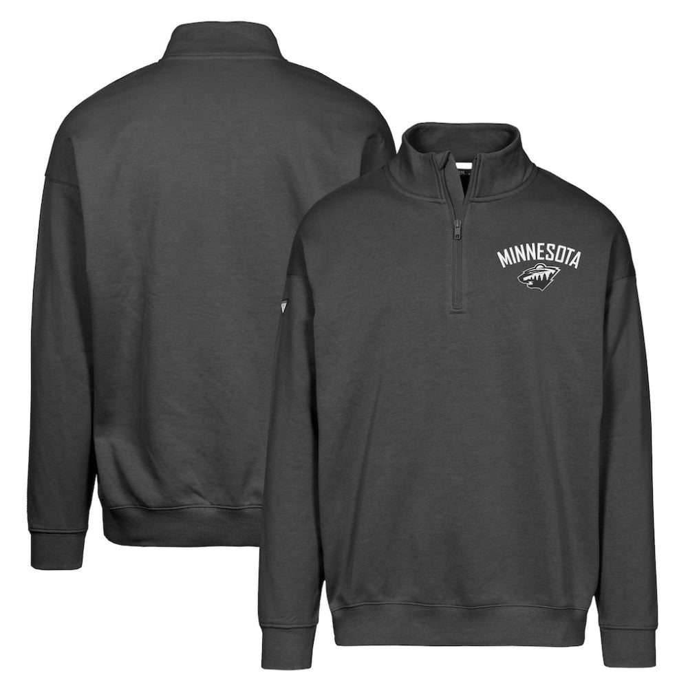 Minnesota Wild Levelwear Murray City Capsule Quarter-Zip Sweatshirt - Black | NHL online