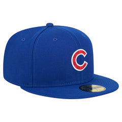 Chicago Cubs New Era Checkered Undervisor 59FIFTY Fitted Hat Outlet