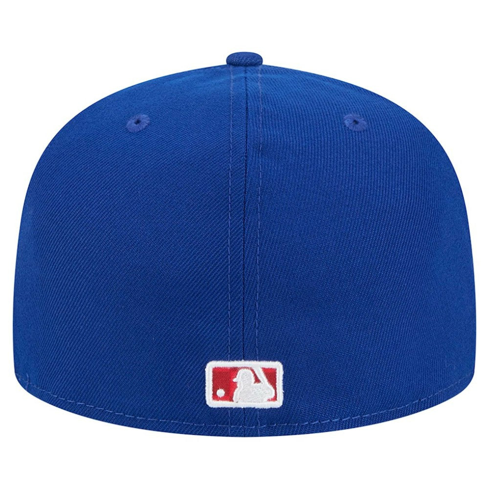 Chicago Cubs New Era Checkered Undervisor 59FIFTY Fitted Hat Outlet
