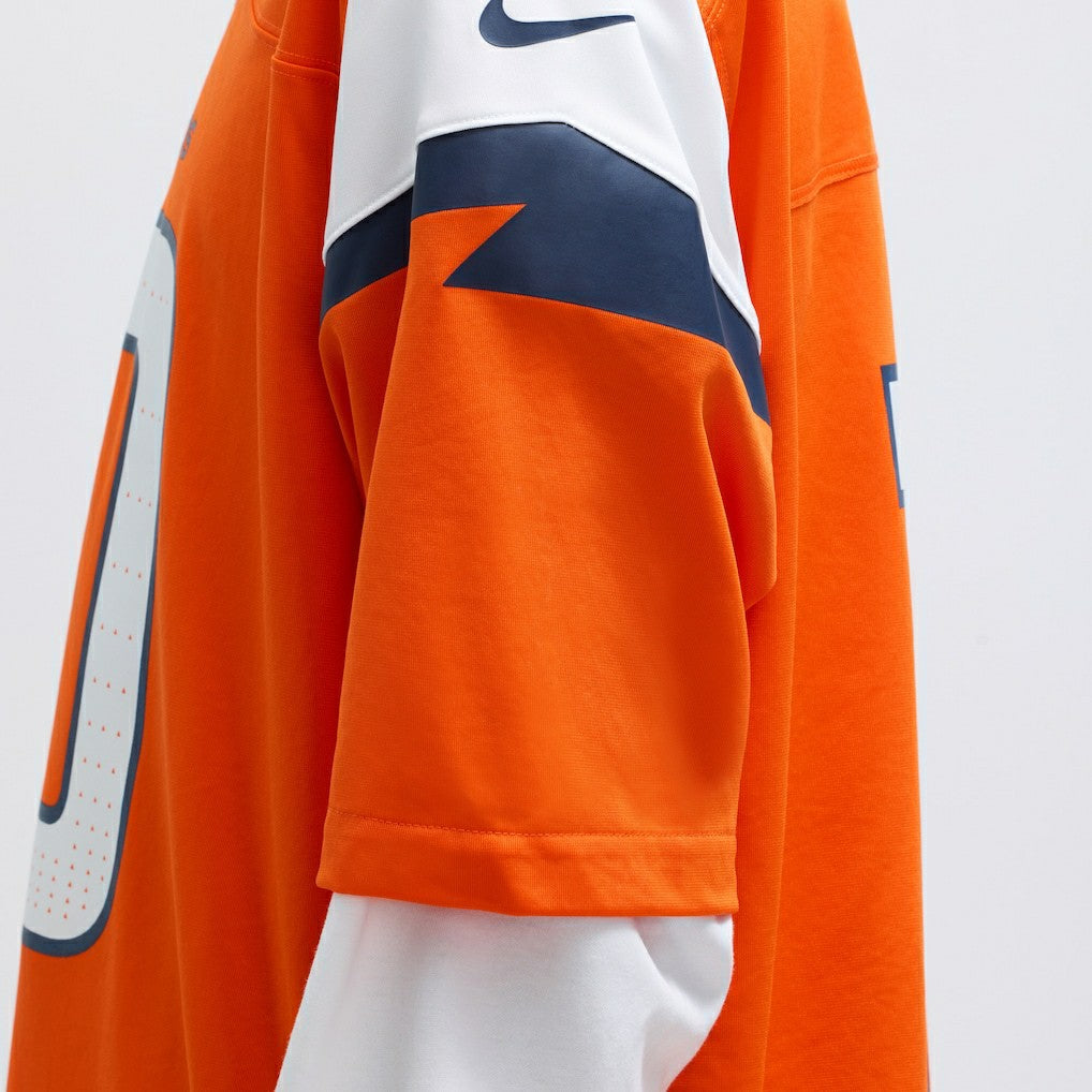 Bo Nix Denver Broncos Player Game Jersey - Orange - Nike