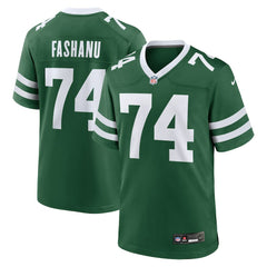 Olu Fashanu New York Jets Player Game Jersey - Gotham Green - Nike