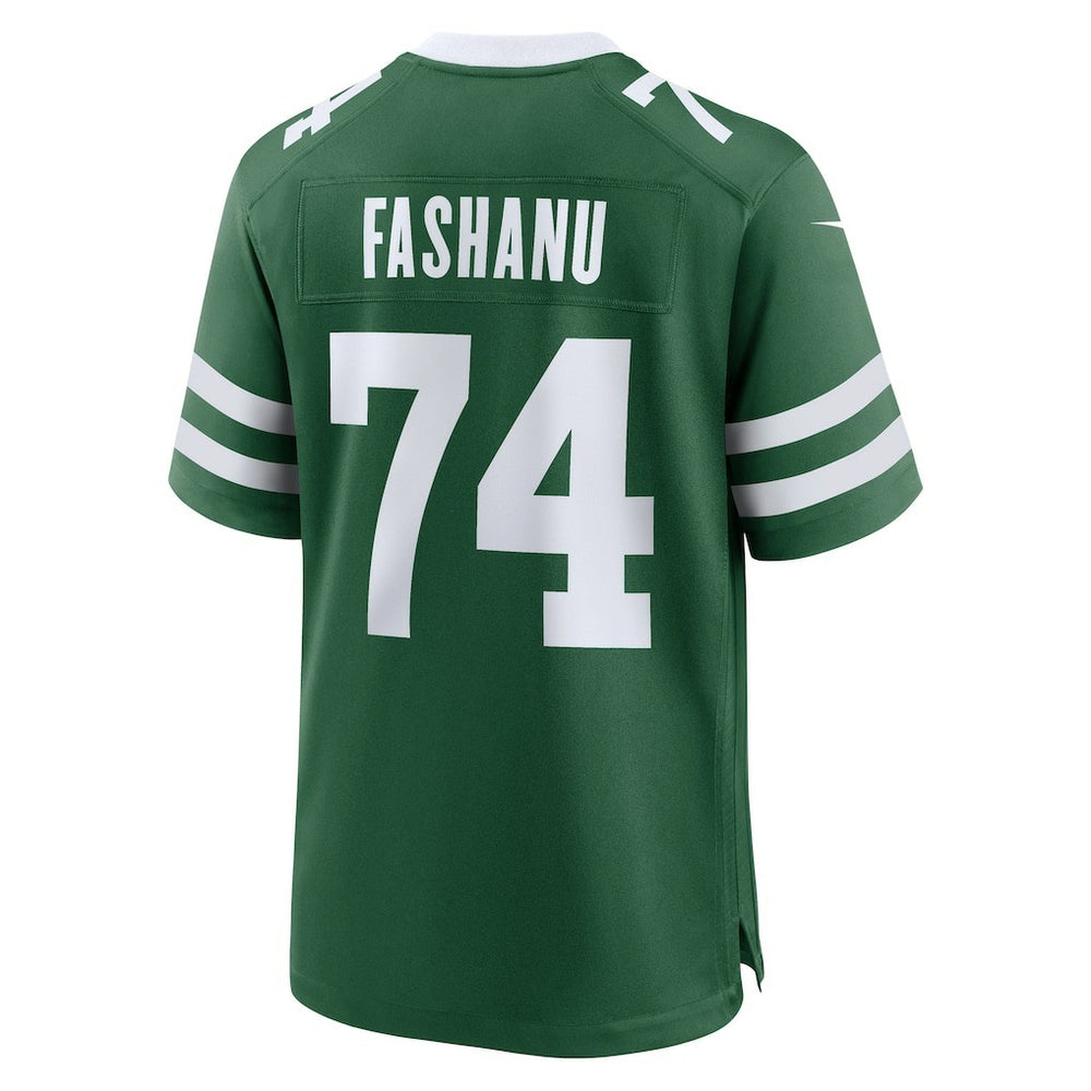 Olu Fashanu New York Jets Player Game Jersey - Gotham Green - Nike
