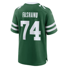 Olu Fashanu New York Jets Player Game Jersey - Gotham Green - Nike