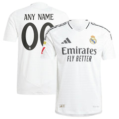 Adidas - Real Madrid 2024/25 Home Custom Jersey - White