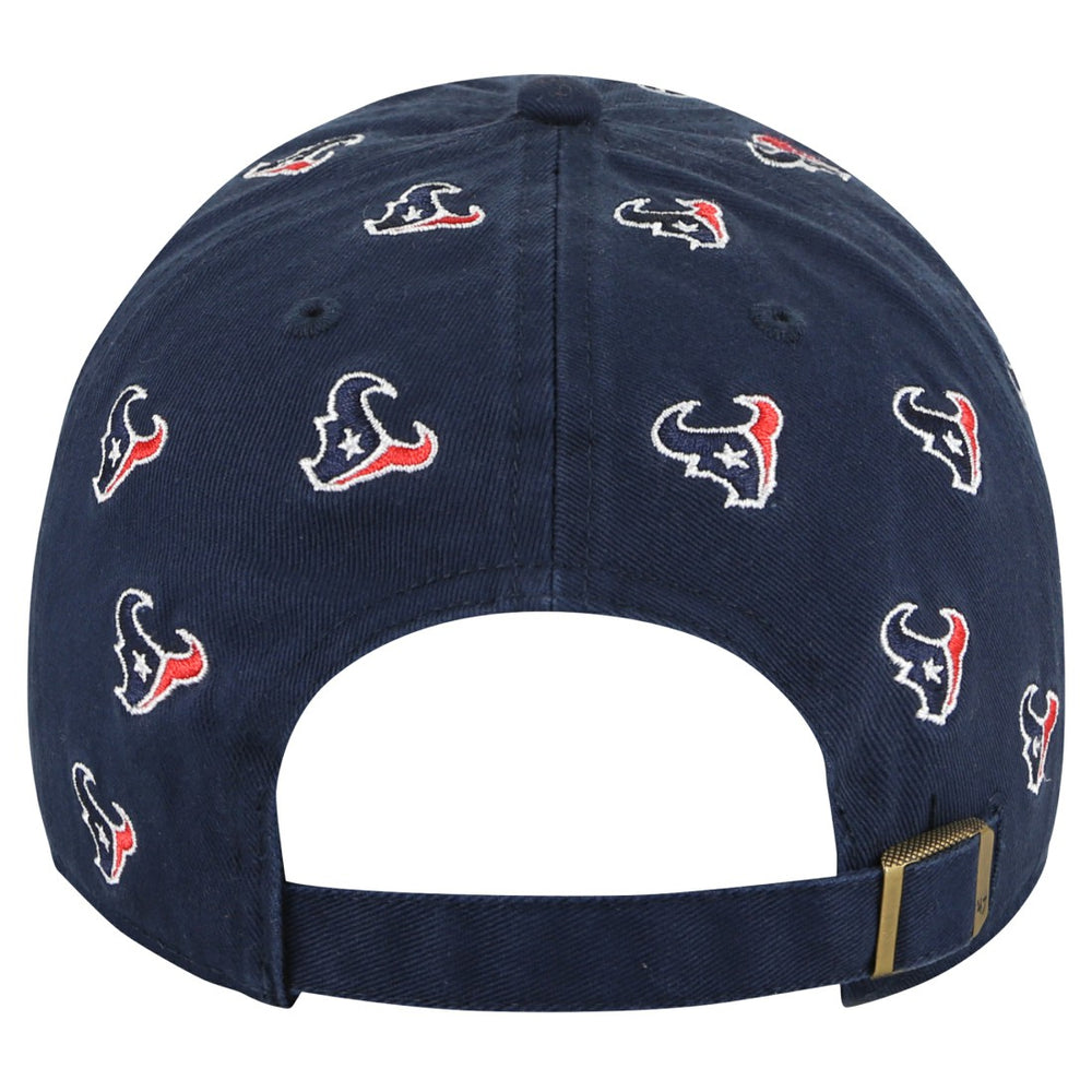 Houston Texans '47 Women's Confetti Clean Up Adjustable Hat - Navy - 47 brand