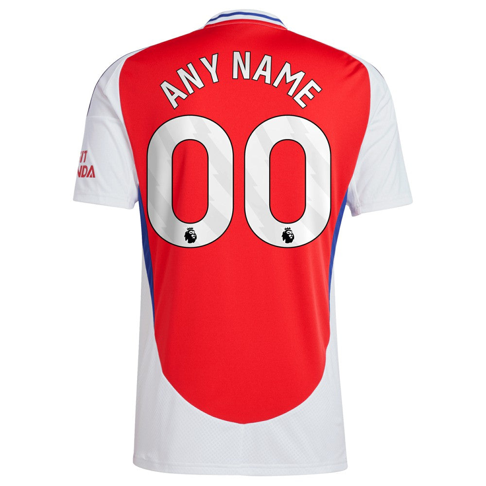 Adidas - Arsenal 2024/25 Home Replica Custom Jersey – Red