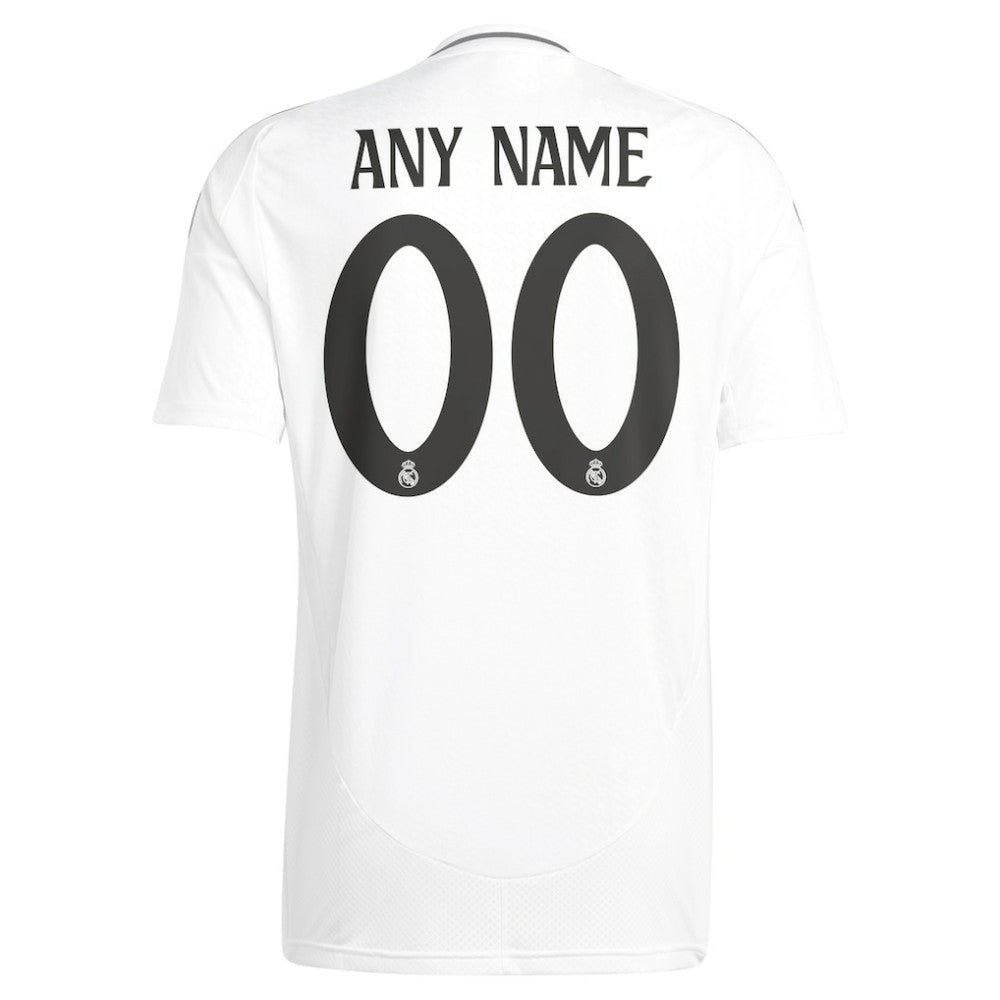 Adidas - Real Madrid 2024/25 Home Replica Custom Jersey - White