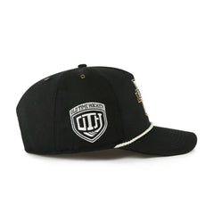 Boston Bruins '47 Old Time Hockey Rafter Sure Shot Hitch Adjustable Hat - Black | 47 brand online