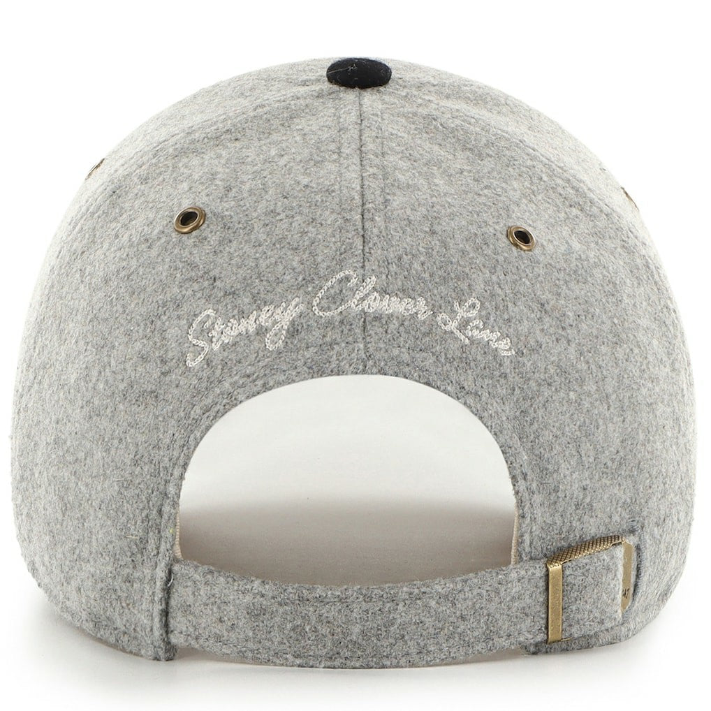 Jacksonville Jaguars Stoney Clover Lane x '47 Unisex Block Clean Up Adjustable Hat - Gray/Black - 47 brand