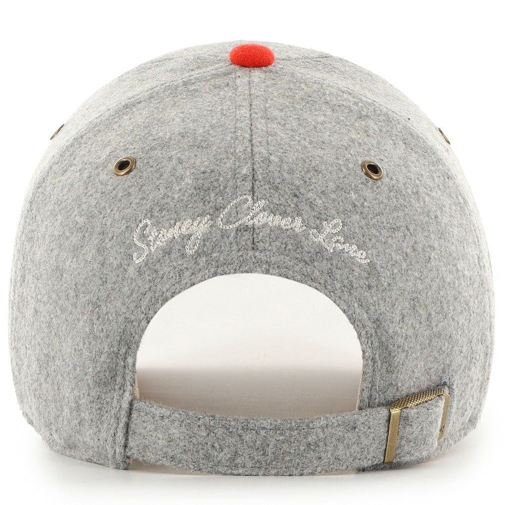 Miami Dolphins Stoney Clover Lane x '47 Unisex Block Clean Up Adjustable Hat - Gray/Orange - 47 brand