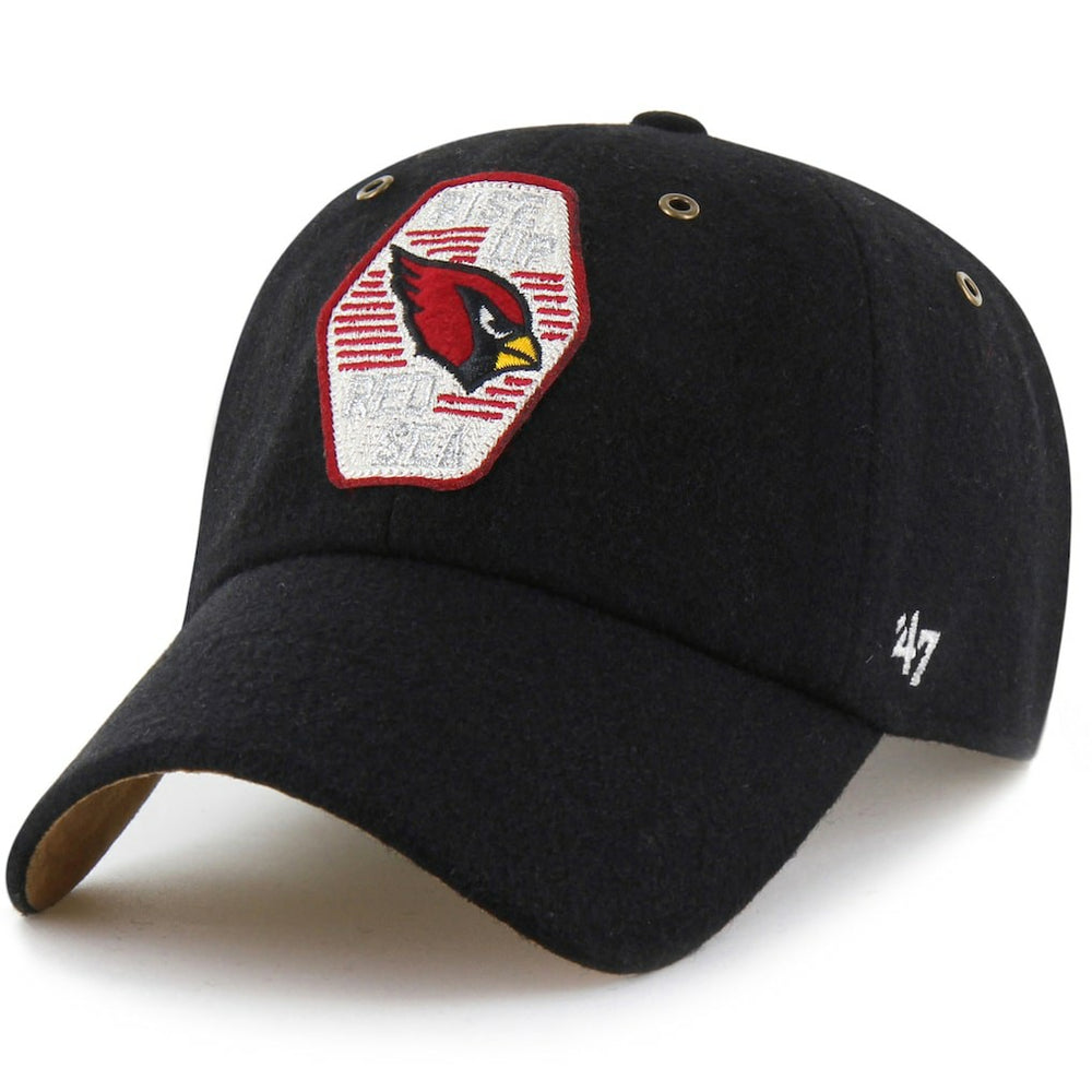 Arizona Cardinals Stoney Clover Lane x '47 Unisex Field Goal Clean Up Adjustable Hat - Black - 47 brand