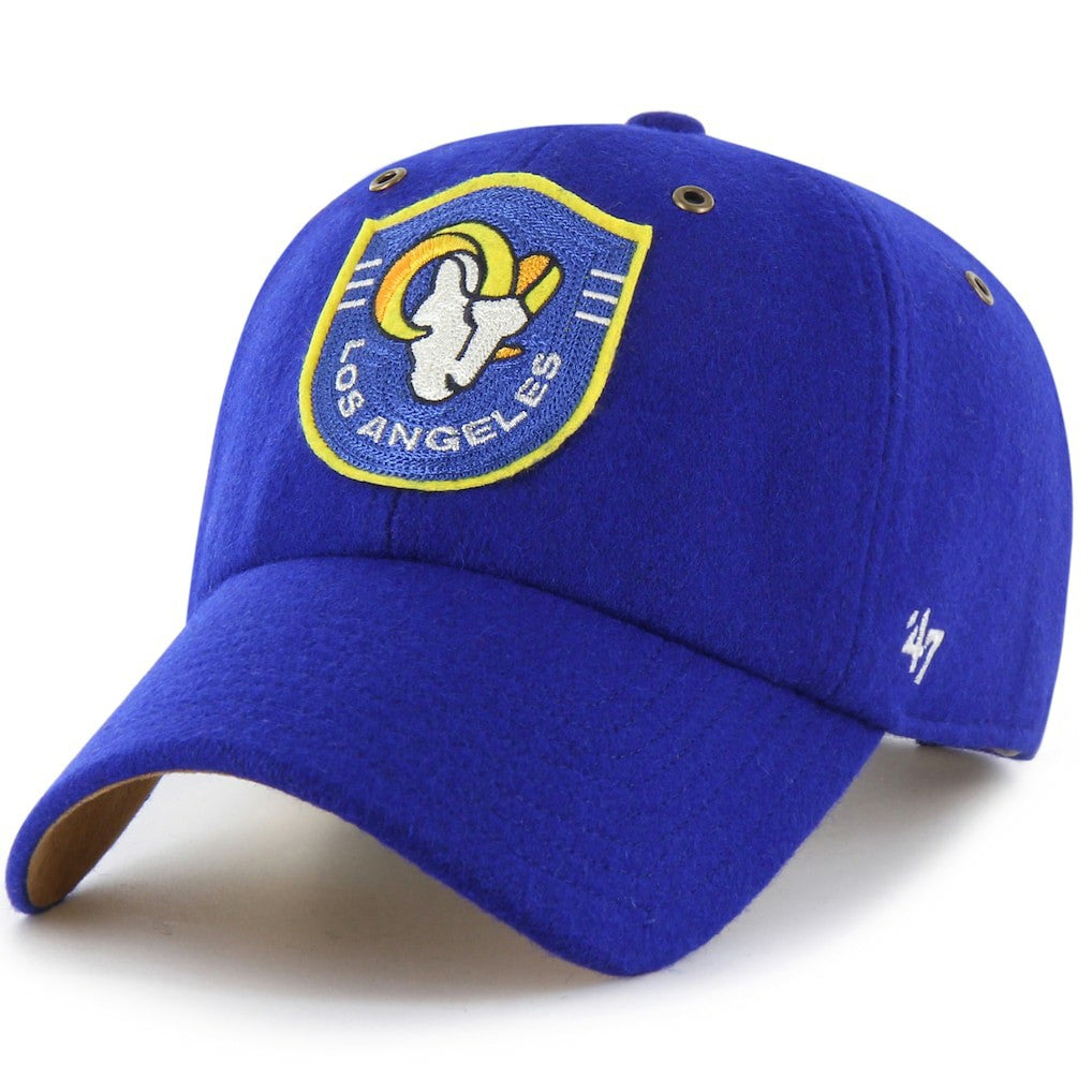 Los Angeles Rams Stoney Clover Lane x '47 Unisex Field Goal Clean Up Adjustable Hat - Royal - 47 brand