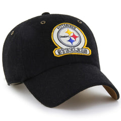 Pittsburgh Steelers Stoney Clover Lane x '47 Unisex Field Goal Clean Up Adjustable Hat - Black - 47 brand