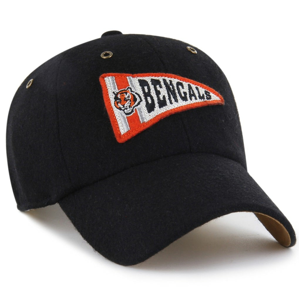 Cincinnati Bengals Stoney Clover Lane x '47 Unisex Field Goal Clean Up Adjustable Hat - Black - 47 brand