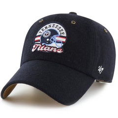 Tennessee Titans Stoney Clover Lane x '47 Unisex Field Goal Clean Up Adjustable Hat - Navy - 47 brand