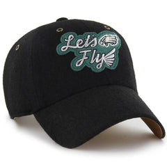 Philadelphia Eagles Stoney Clover Lane x '47 Unisex Field Goal Clean Up Adjustable Hat - Black - 47 brand