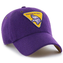 Minnesota Vikings Stoney Clover Lane x '47 Unisex Field Goal Clean Up Adjustable Hat - Purple - 47 brand