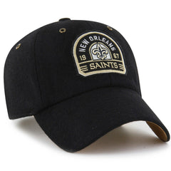 New Orleans Saints Stoney Clover Lane x '47 Unisex Field Goal Clean Up Adjustable Hat - Black - 47 brand