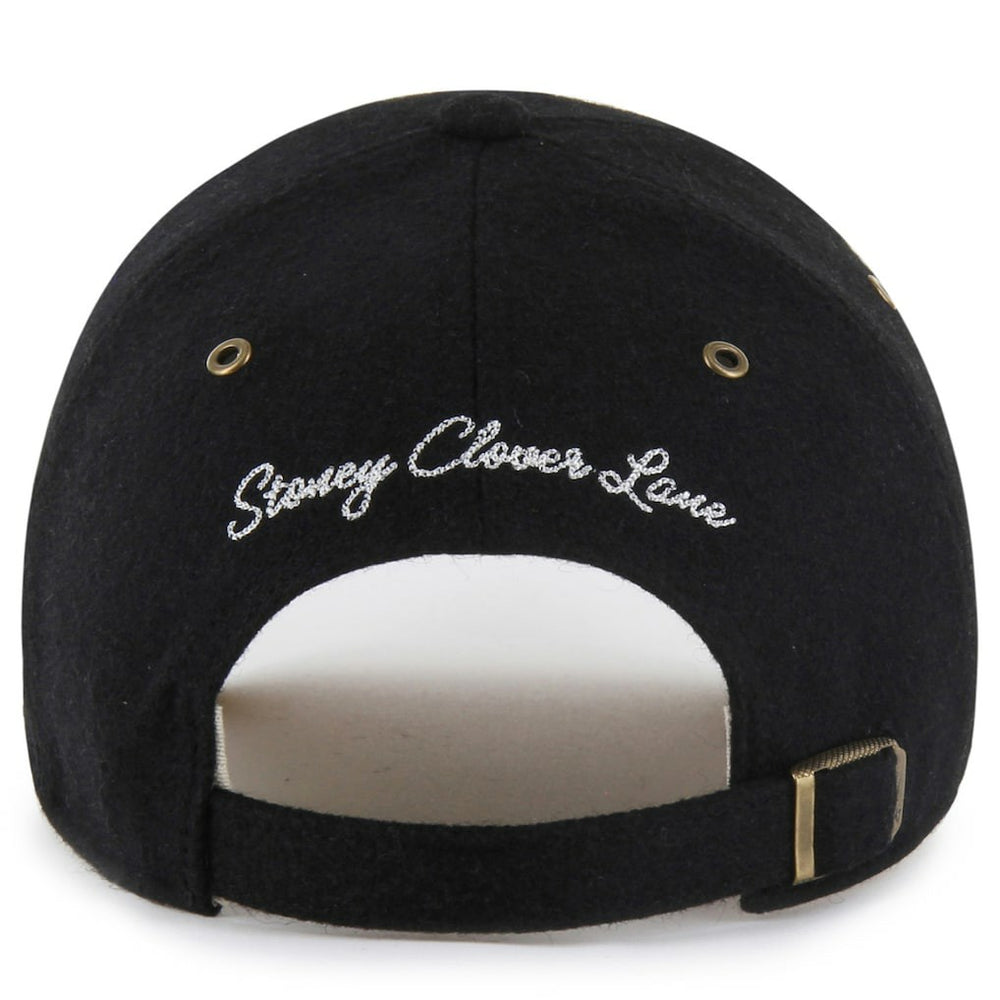 New Orleans Saints Stoney Clover Lane x '47 Unisex Field Goal Clean Up Adjustable Hat - Black - 47 brand