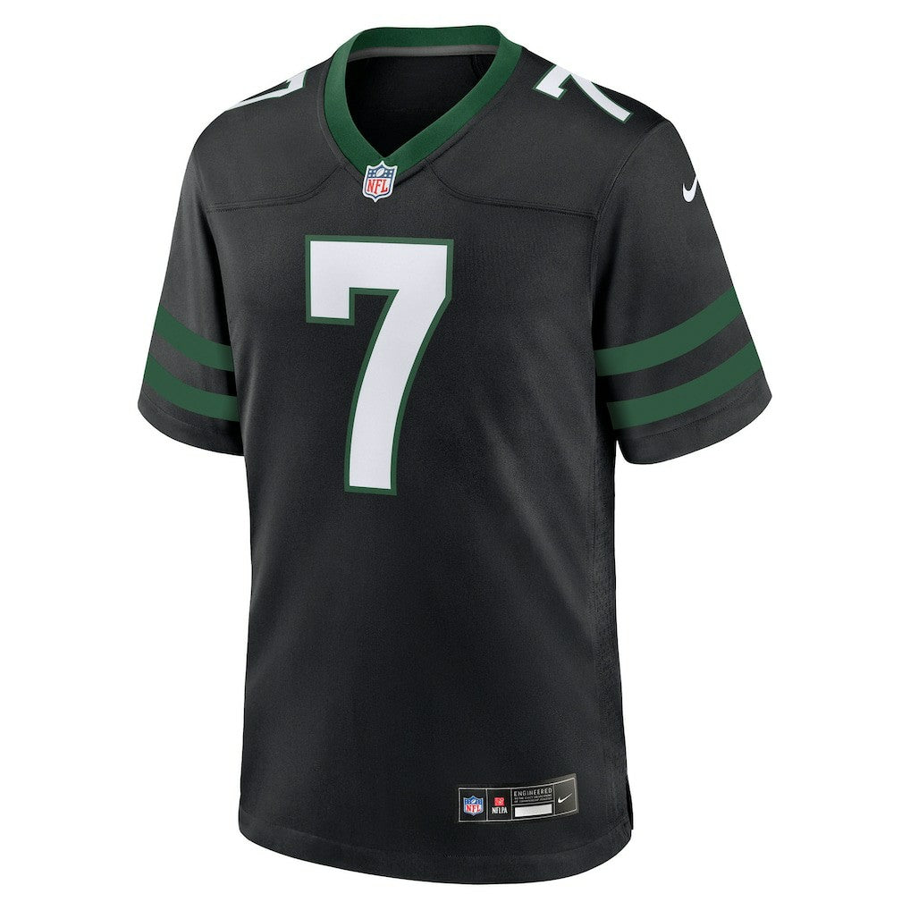 Justin Fields New York Jets Game Jersey - Stealth Black - Nike