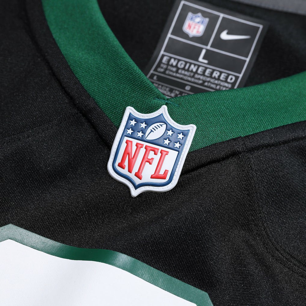 Justin Fields New York Jets Game Jersey - Stealth Black - Nike