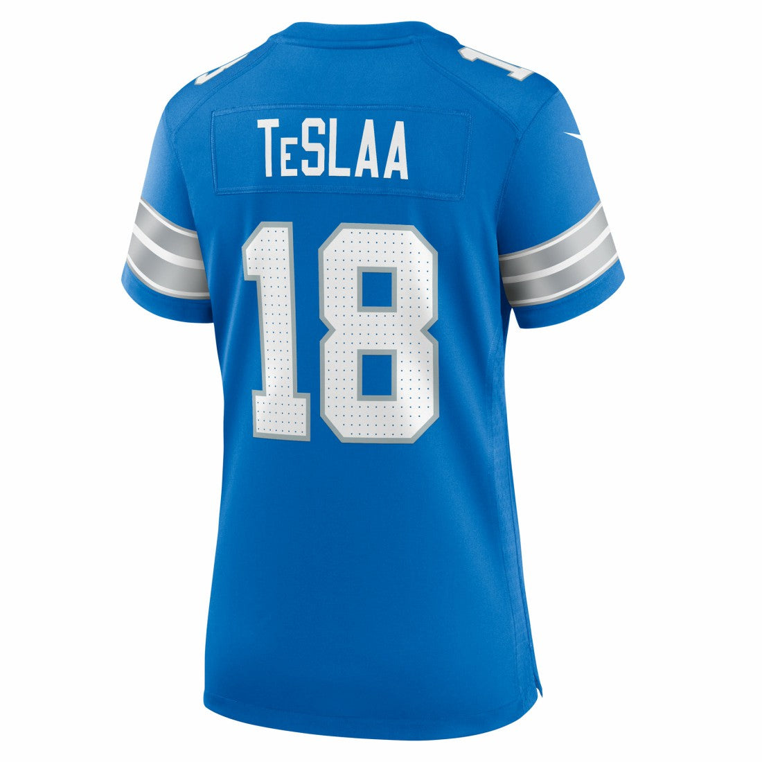 Isaac TeSlaa Detroit Lions Women's Game Player Jersey - Blue - Nike
