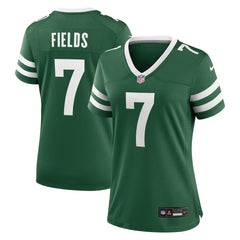 Justin Fields New York Jets Women's Game Jersey - Legacy Green - Nike