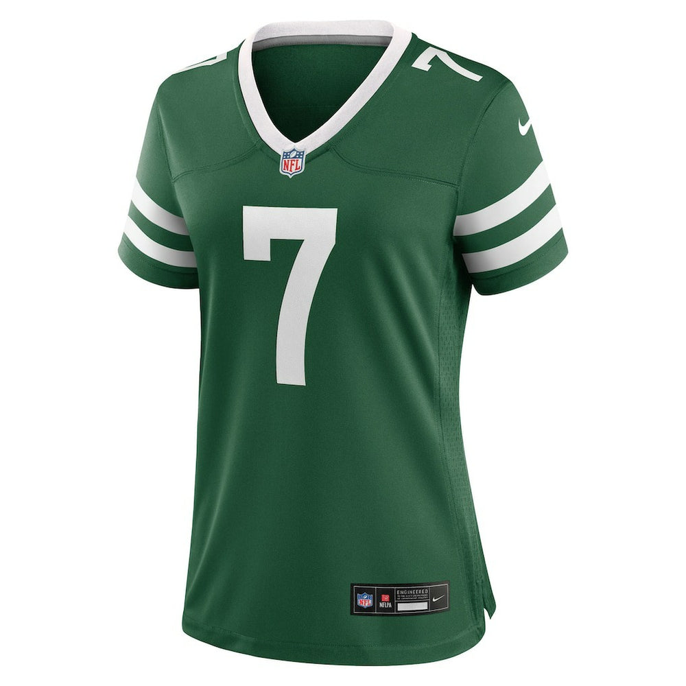 Justin Fields New York Jets Women's Game Jersey - Legacy Green - Nike