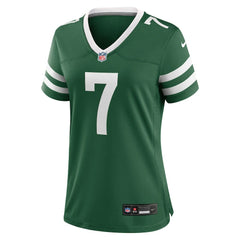 Justin Fields New York Jets Women's Game Jersey - Legacy Green - Nike