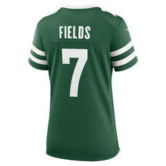 Justin Fields New York Jets Women's Game Jersey - Legacy Green - Nike